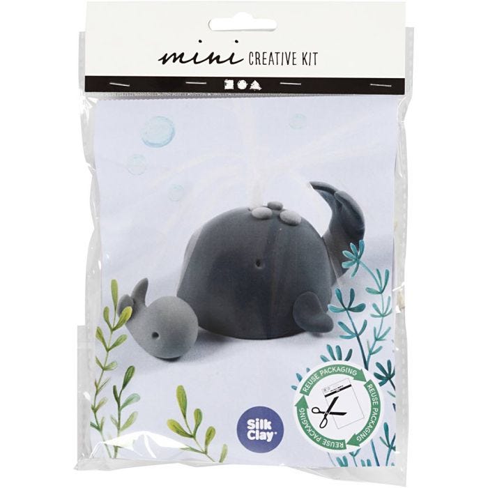 Kit Fai da te Mini, Balena e vitello, 1 conf.