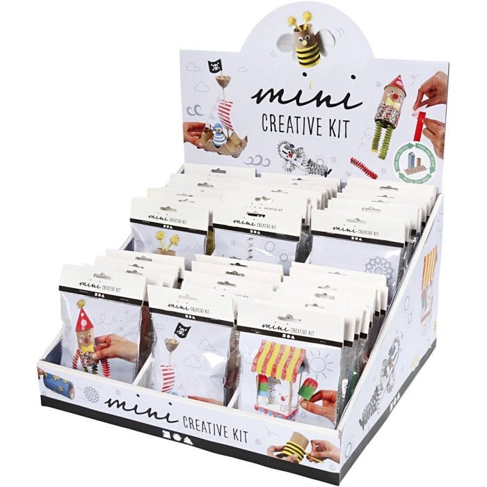 Display da banco con Kit Fai da te Mini, 60 set/ 1 conf.