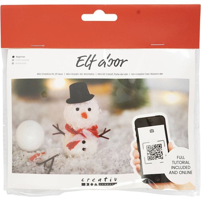 Kit Fai da te Mini Porta dell'elfo, Albero di Natale, 1 conf.