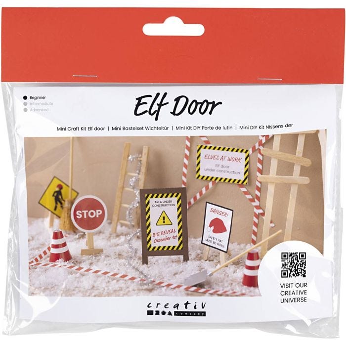 Kit Fai da te Mini Porta dell'elfo, In costruzione, 1 conf.