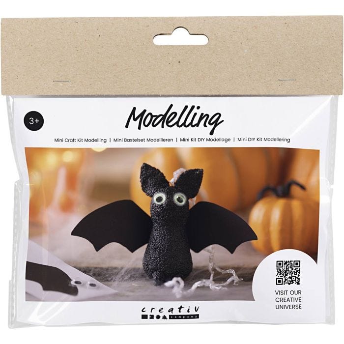 Kit Fai da te Mini Modellazione, Pipistrelli, 1 conf.