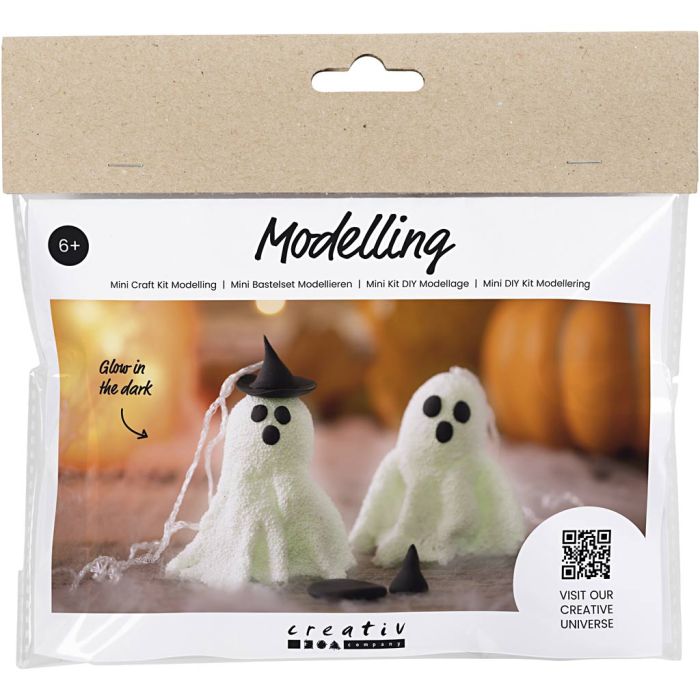 Kit Fai da te Mini Modellazione, Fantasma, 1 conf.