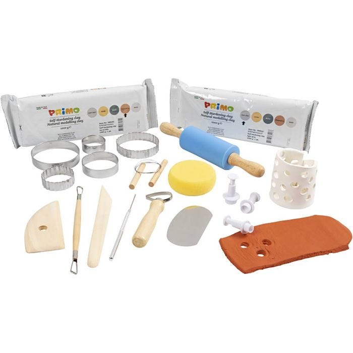 Kit – Progetti in argilla, 1 set