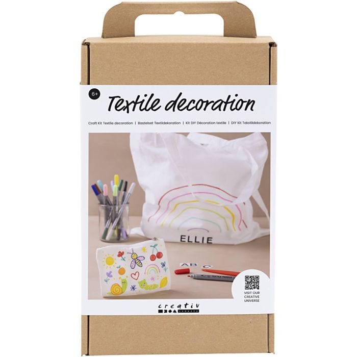 Kit Fai da te Decorazioni Tessili, 1 conf.