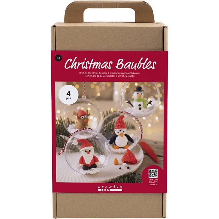 Kit Fai da te Palline di Natale, Modellazione, 1 conf.