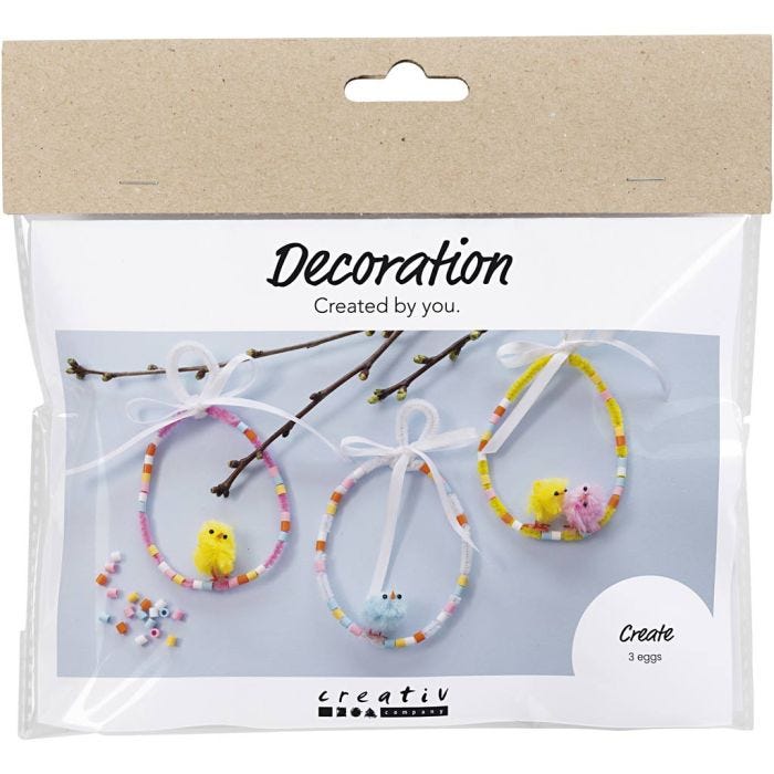 Kit Fai da te Mini Decorazioni, colori asst., 1 conf.