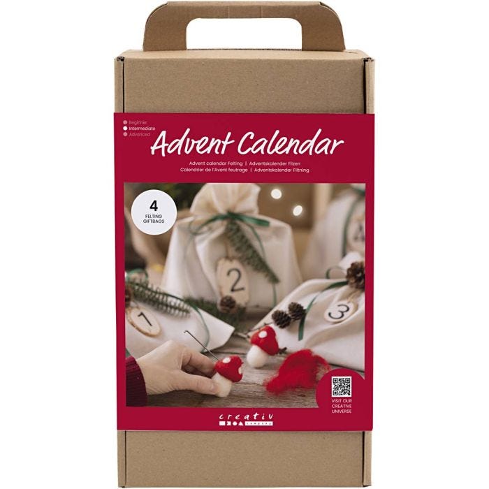 Feltro per il calendario dell'Avvento, 1 conf.