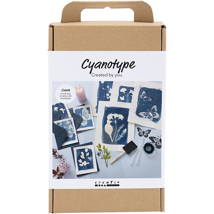 Kit Fai da te Cianotipia, blu, 1 conf.