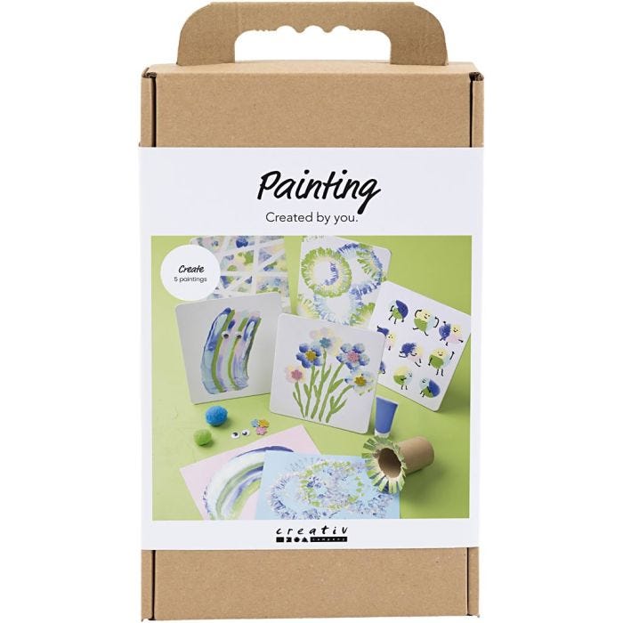 Kit Fai da te Pittura, colori asst., 1 conf.