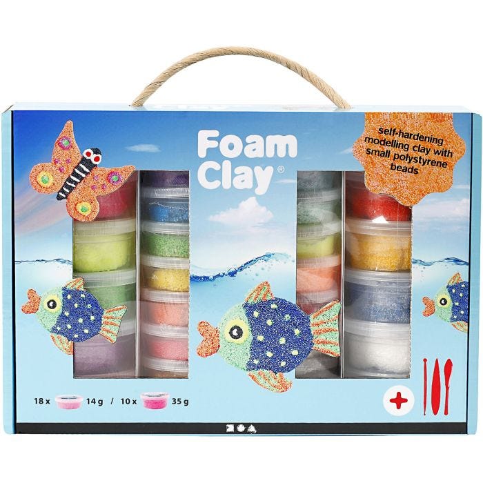 Cofanetto Regalo Foam Clay®, colori asst., 1 set