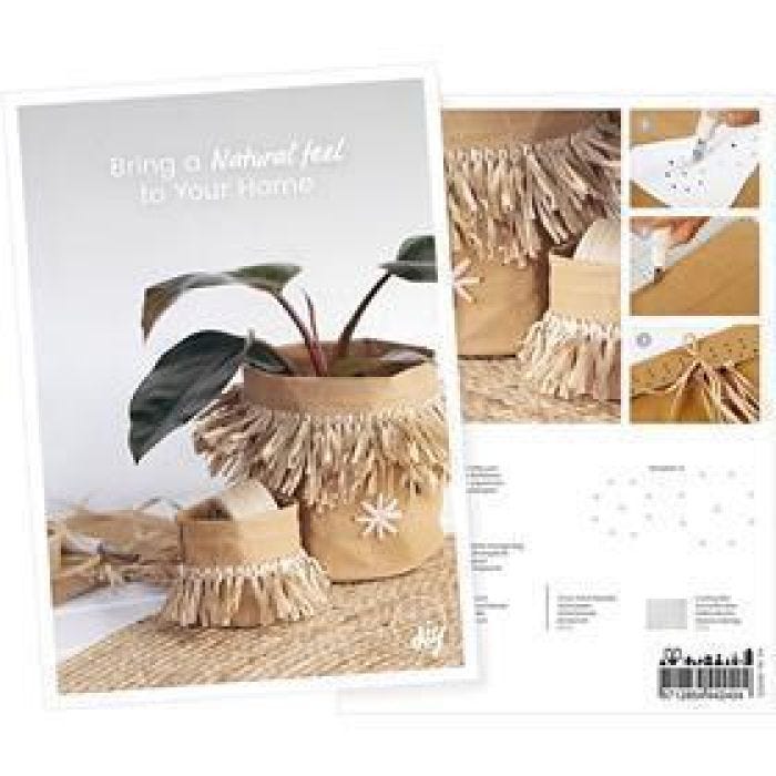 Cartolina, Diventa creativo con il 100% di fibre vegetali, A5, foglio 14,8x21 cm, 1 pz
