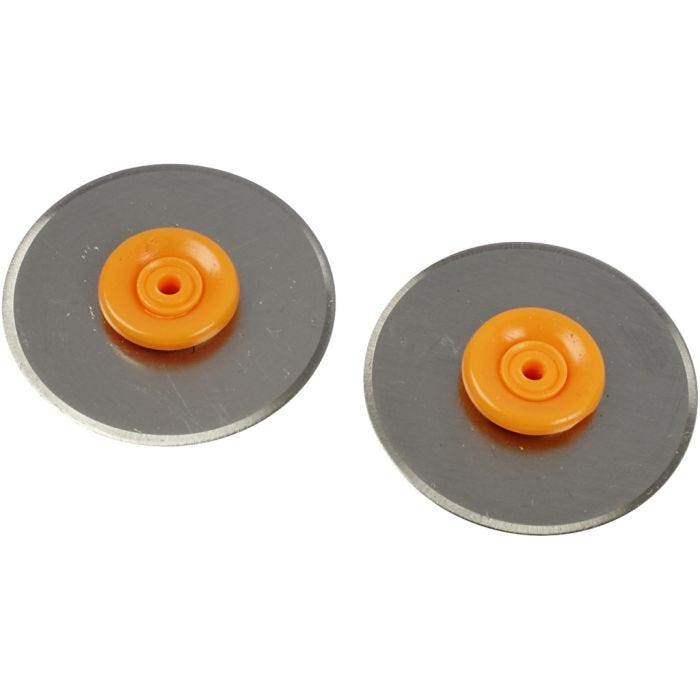 Lame a rotella per Rotary Paper Trimmer di Fiskars, diam 28 mm, 2 pz/ 1 conf.