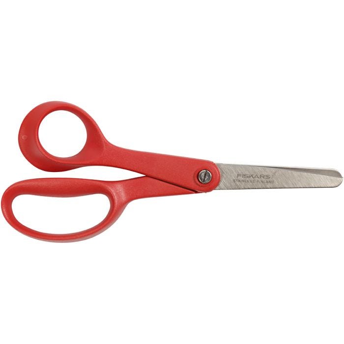 Forbici per Bambini Classiche, L: 14 cm, mancini, 1 pz