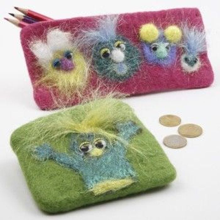 Needle-felted Creatures