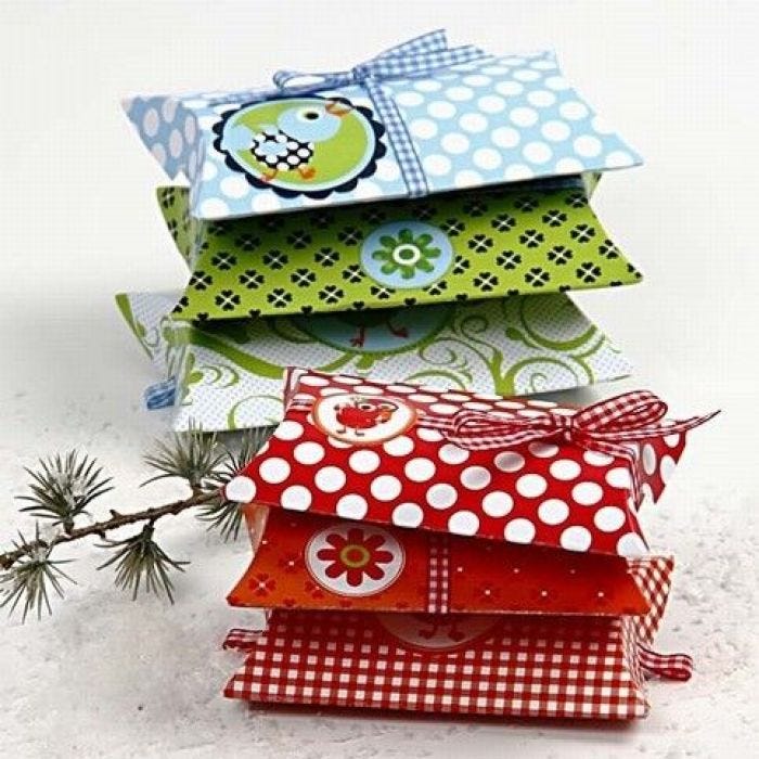 Folding Boxes with Design Paper