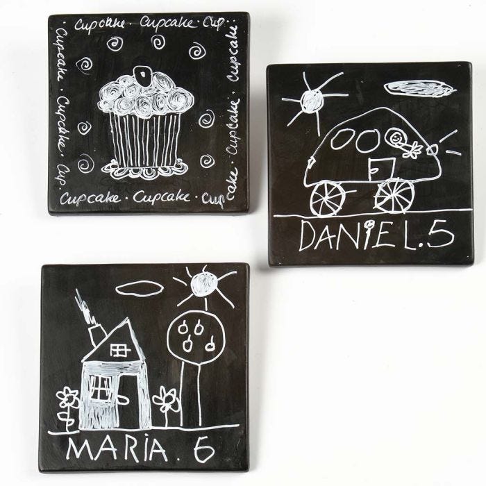 Art Tiles with Drawings