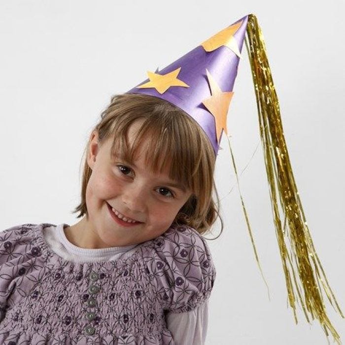 A Magician's Hat made from a die-cut Cone