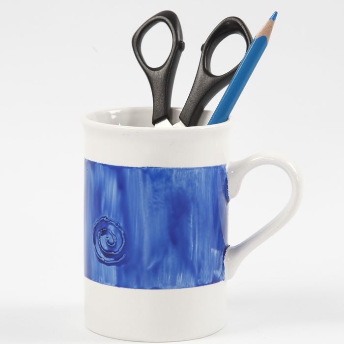 Tecnica a rilievo su porcellana