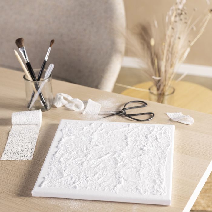 Benda di garza su tela