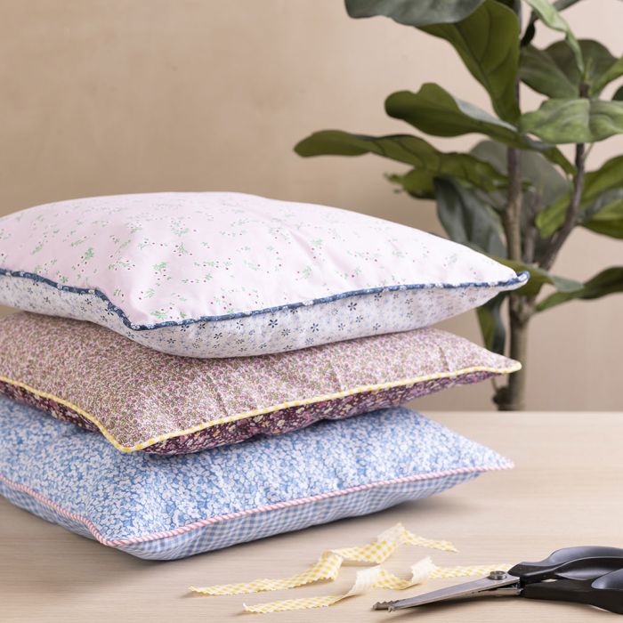 Cucire un cuscino con bordo