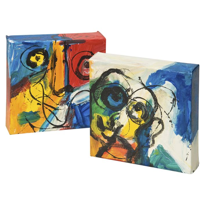 Dipinti con mescolanza di colori 