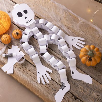 Scheletro di carta Halloween