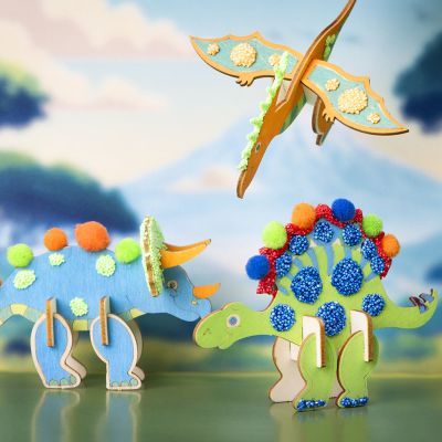 Dinosauri fantasiosi con fantastici effetti 3D