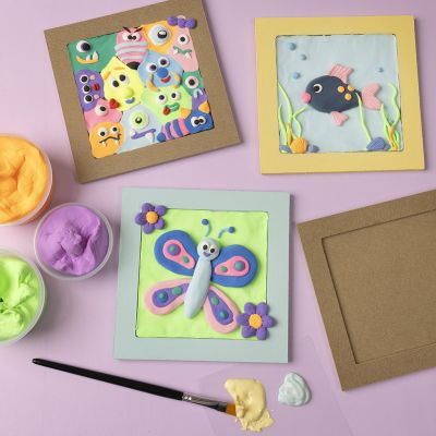 Cornici da collage con design in Silk Clay®