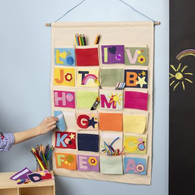 Organizer con spazio personale per ogni bambino 