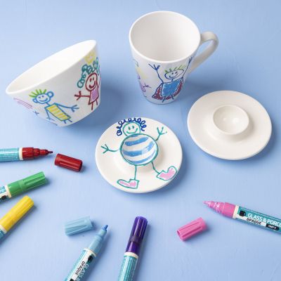 Set colazione con disegni per bambini