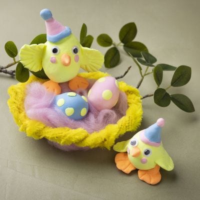 Famiglia pasquale Silk Clay®