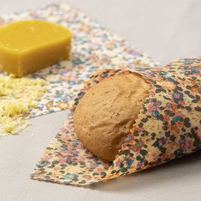 Carta da pranzo riutilizzabile per panino in tessuto Patchwork