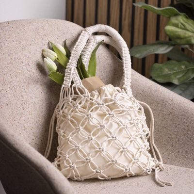 Borsa macramé