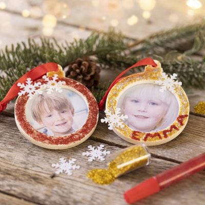 Decorazioni natalizie personalizzate con foto
