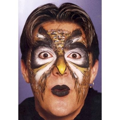Set de maquillage pour le visage avec les couleurs de base pour animaux