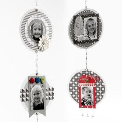 Scrapbooking Mobile with Photos