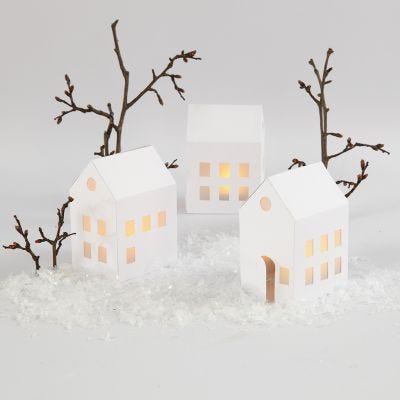 Casette illuminate con lumini LED