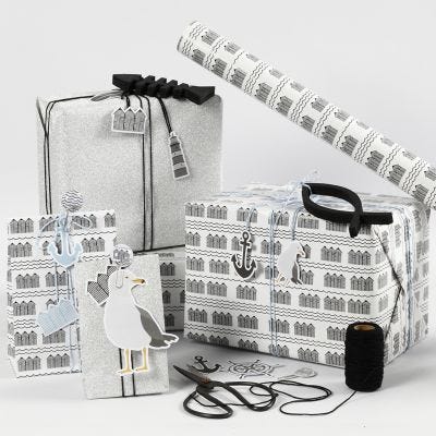 Confezione regalo bianca