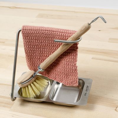 Canovaccio all'uncinetto con punti doppi