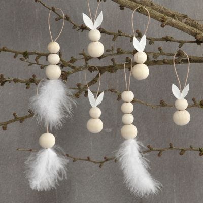 Decori pendenti con conigli