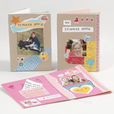 Crea il tuo libro di carta e cartoncino