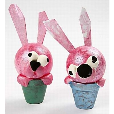 Potty Easter animals
