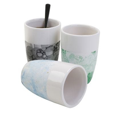 Ceramica con tecnica a bolle