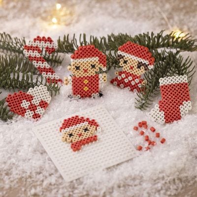 Stella di Natale intrecciata