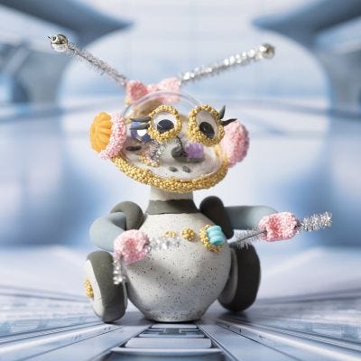 Robot ragazza