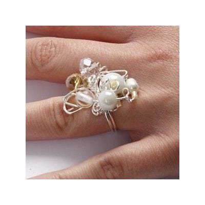 Twisted Sterling Silver Finger Ring