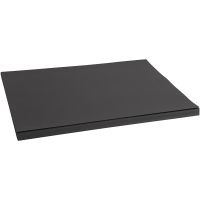 Cartoncino colorato, A2, 420x600 mm, 200 g, nero, 100 fgl./ 1 conf.