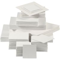 Pannello telato, 280 g, bianco, 108 pz/ 1 conf.