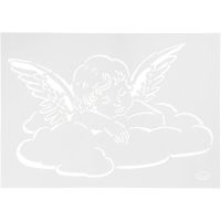 Stencil , angelo, A4, 210x297 mm, 1 pz