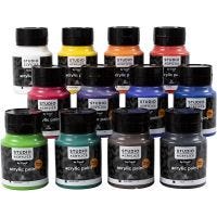 Pittura Acrilica Creall Studio, colori asst., 12x500 ml/ 1 conf.